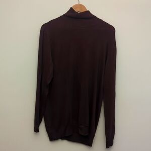 Brown Turtleneck top